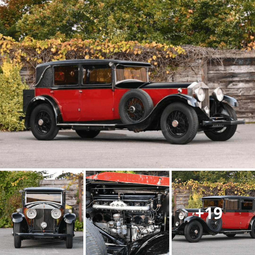 Classic Opulence: Unveiling the 1930 Rolls-Royce Phantom II Weymann Saloon