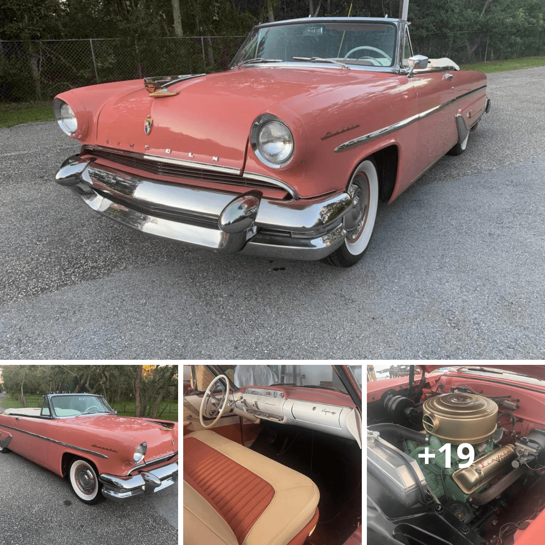 Cruise in Style: Unveiling the Classic 1955 Lincoln Capri Convertible
