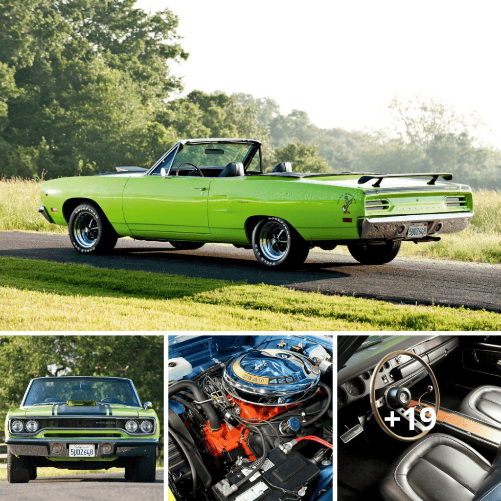 Rare Rides: Unleashing the Power of the 1970 Plymouth Road Runner Hemi Convertible